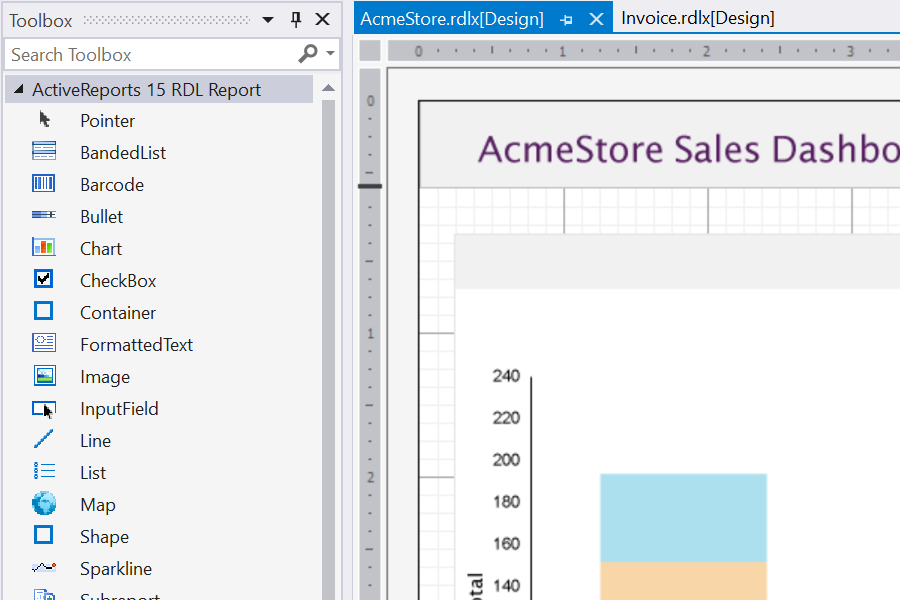 Visual Studio Report Designer | .NET IDE Reporting Tool | ActiveReports