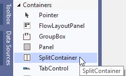 Split Container