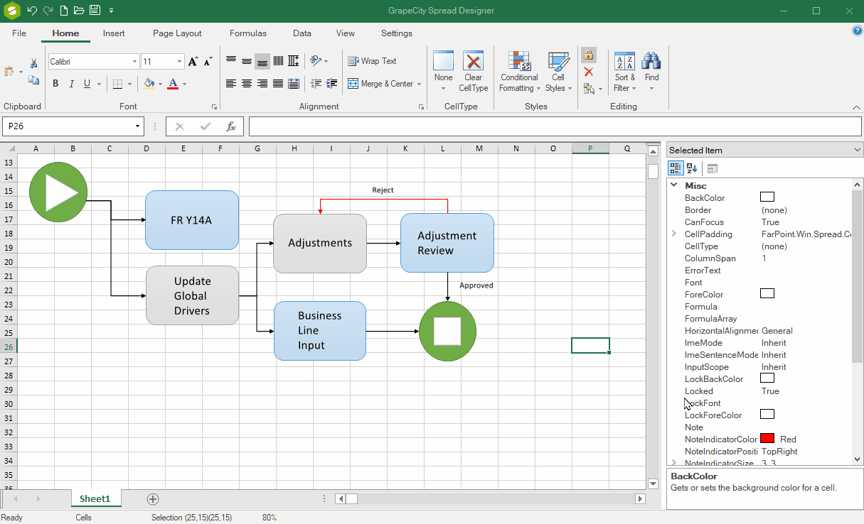 Save and Display the Flowchart in a .NET WinForms App