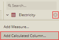 Add Calculated Column 