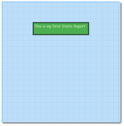 Static Report Example