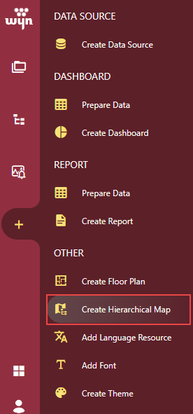 Create Hierarchical Map Option