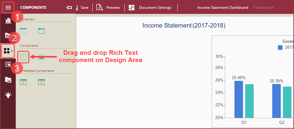 Rich Text - Drag and Drop Rich Text Component