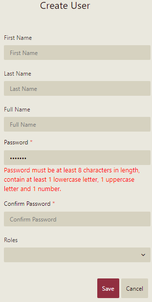 Strong Password