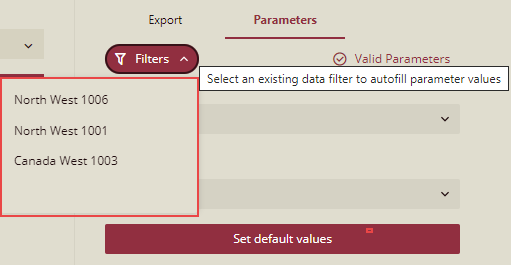 Select Filters