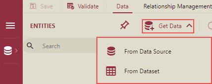 Adding data from data sources