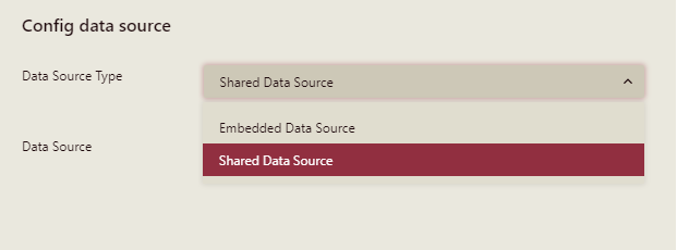 Use shared data source for direct query model
