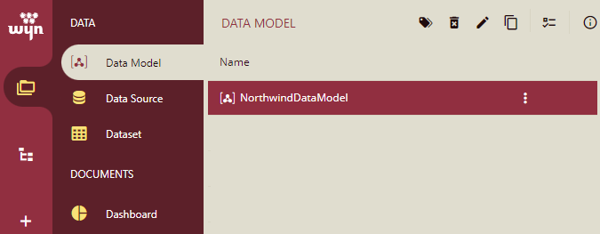 View saved direct query model on the Resource Portal