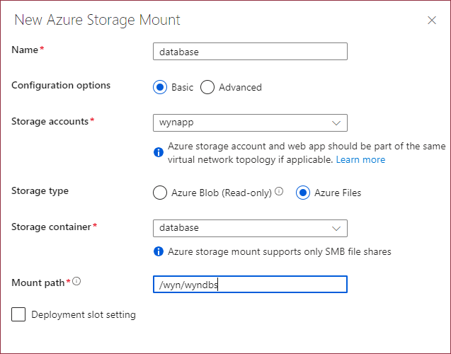 Deploy Wyn to AAS using DuckDB - add path mappings