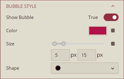 Inspector Panel - Bubble Style